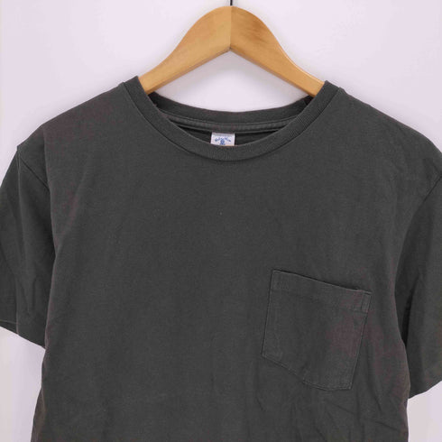 ベルバシーン Velva Sheen USA製 シングルステッチワイドシルエット ポケットTシャツ メンズ JPN:M