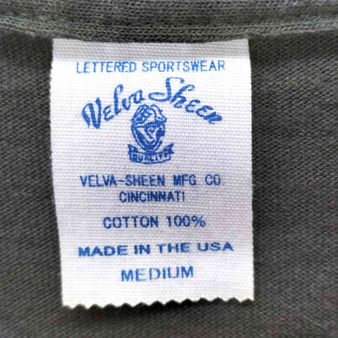 ベルバシーン Velva Sheen USA製 シングルステッチワイドシルエット ポケットTシャツ メンズ JPN:M