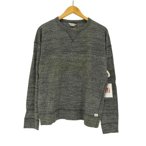 MADE IN TOKYO 吊り編み天竺ガゼットクルーネック スウェットビッグ長袖Tee メンズ M