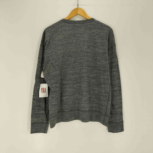 MADE IN TOKYO 吊り編み天竺ガゼットクルーネック スウェットビッグ長袖Tee メンズ M