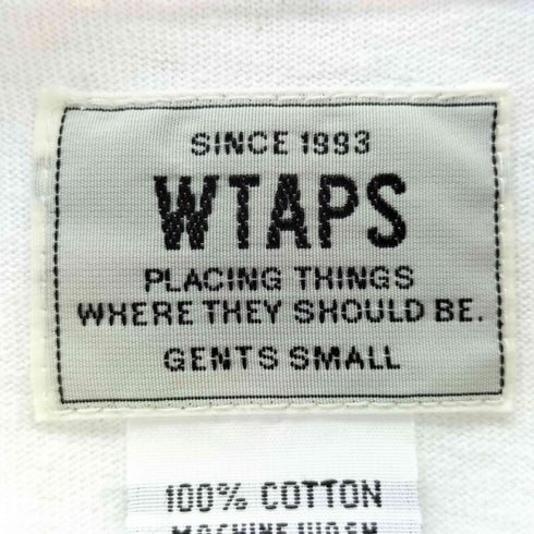 ダブルタップス WTAPS BLANK SS 01 クルーネックTシャツ メンズ S