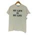 フォーティーパーセントアゲインストライツ FORTY PERCENTS AGAINST RIGHTS MY LIFE TEE メンズ JPN:M