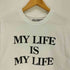 フォーティーパーセントアゲインストライツ FORTY PERCENTS AGAINST RIGHTS MY LIFE TEE メンズ JPN:M
