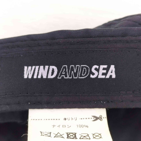 ウィンダンシー WIND AND SEA NYLON JET CAP SEA メンズ