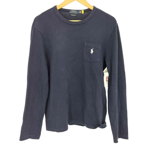 ポロラルフローレン POLO RALPH LAUREN custom slim fit ポニー刺繍 カットソー メンズ import:M