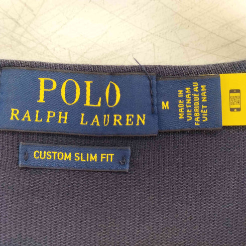 ポロラルフローレン POLO RALPH LAUREN custom slim fit ポニー刺繍 カットソー メンズ import:M