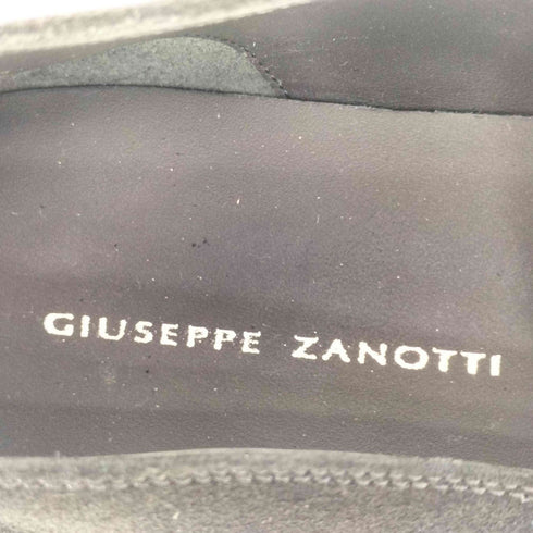 ジュゼッペザノッティ GIUSEPPE ZANOTTI イタリア製 スエード ダブルモンクストラップ ドレスシューズ メンズ 43 1/2