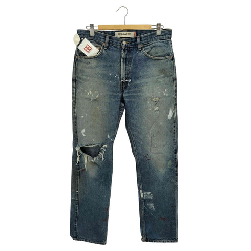 リーバイス Levis 00S 505 ボタン裏322M刻印 ダメージデニム メンズ W33 L34