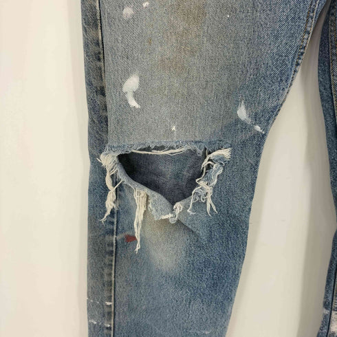リーバイス Levis 00S 505 ボタン裏322M刻印 ダメージデニム メンズ W33 L34