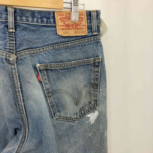 リーバイス Levis 00S 505 ボタン裏322M刻印 ダメージデニム メンズ W33 L34