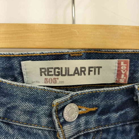 リーバイス Levis 00S 505 ボタン裏322M刻印 ダメージデニム メンズ W33 L34