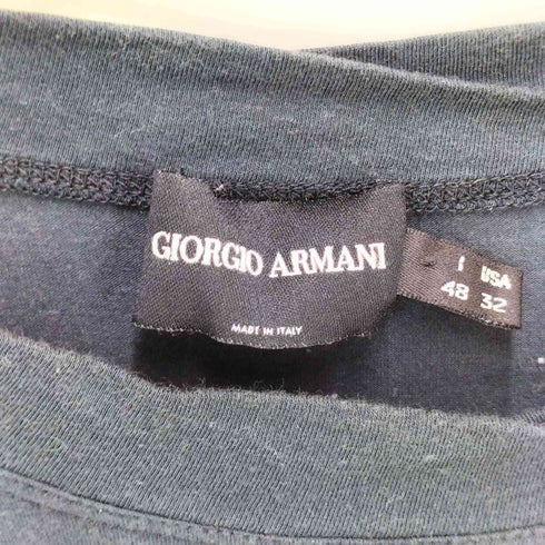 ジョルジオアルマーニ Giorgio Armani BORGO21 無地 半袖tシャツ メンズ 32