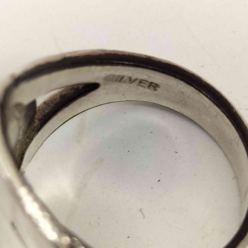 SILVER 刻印 コイン リング メンズ 9号