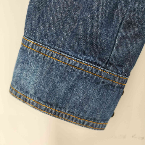 アヴィレックス AVIREX バック刺繍 長袖デニムシャツ レディース JPN:M