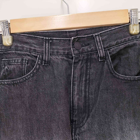 シテン CITEN ハイウエスト ワイド ストレート デニム パンツ レディース JPN:S