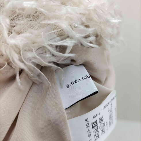 ユナイテッドアローズグリーンレーベルリラクシング UNITED ARROWS green label relaxing フェザー ジャカード プルオーバー ブラウス レディース