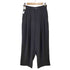 アドラー ADRER extra quality retro wide silhouette pants タックワイドバギースラックス メンズ JPN:S
