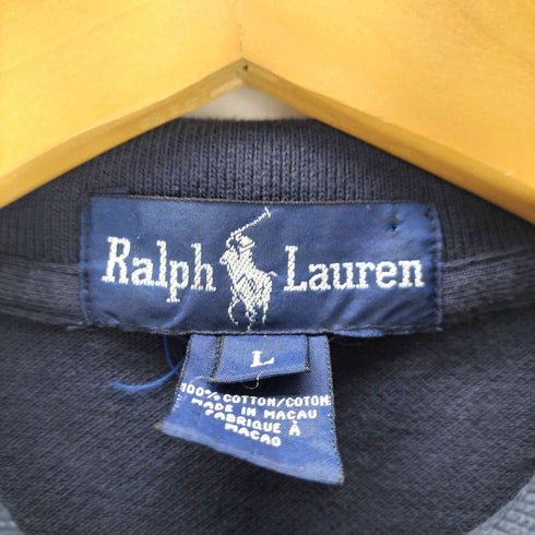 ラルフローレン RALPH LAUREN 短丈 S/S ポニー刺繍 ポロシャツ レディース JPN:L