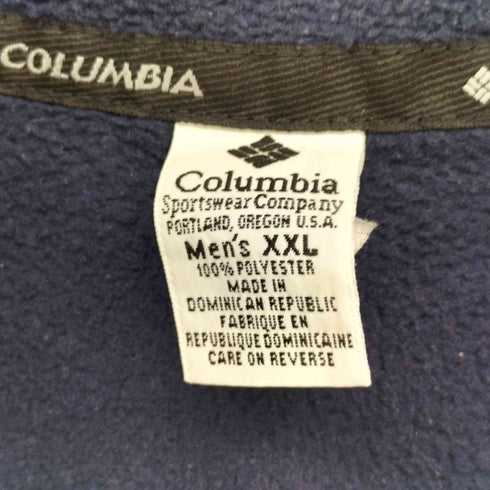 コロンビア Columbia 00S ジップアップ フリース ジャケット メンズ import:XXL