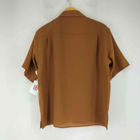 ビューティーアンドユースユナイテッドアローズ BEAUTY & YOUTH UNITED ARROWS メッシュ ドビー キャンプカラー フォルム シャツ メンズ JPN:S