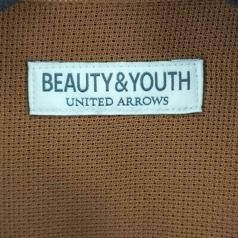 ビューティーアンドユースユナイテッドアローズ BEAUTY & YOUTH UNITED ARROWS メッシュ ドビー キャンプカラー フォルム シャツ メンズ JPN:S