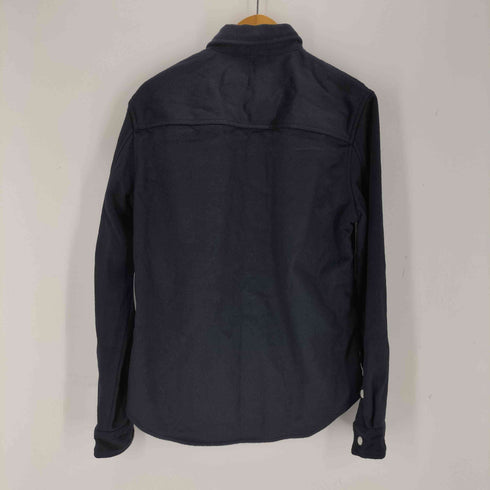 アルマーニエクスチェンジ ARMANI EXCHANGE カシミヤ混 スナップボタンシャツジャケット メンズ import:S