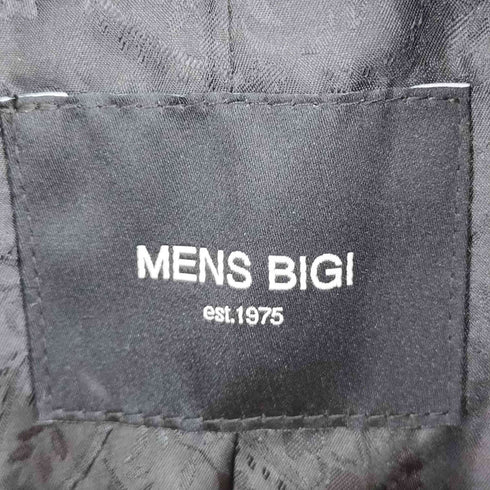 メンズビギ MENS BIGI ツイードステンカラーコート メンズ