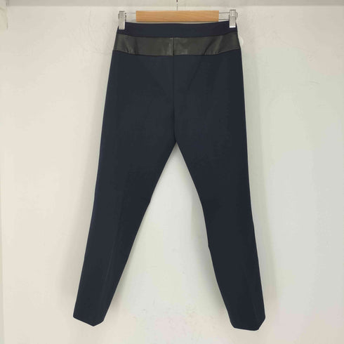 ベイジ BEIGE フェイクレザー切替スラックスパンツ レディース JPN:2