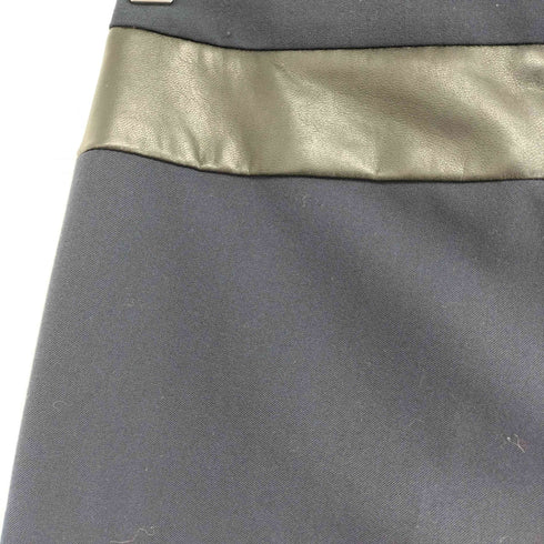 ベイジ BEIGE フェイクレザー切替スラックスパンツ レディース JPN:2
