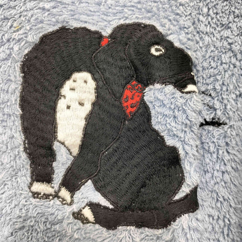 シーロン SIIILON Hanaco パイル 犬刺繍 S/S Tシャツ レディース FREE