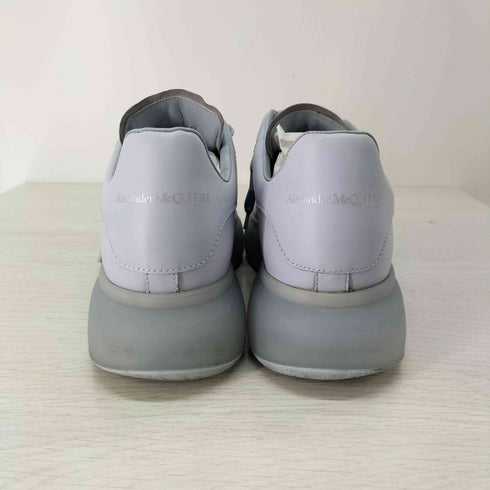 アレキサンダーマックイーン Alexander McQueen CLEAR SOLE LEATHER LOW-TOP SNEAKERS メンズ EUR:39