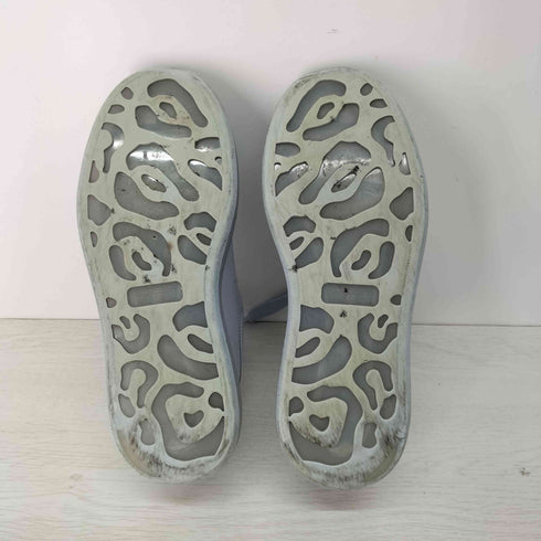 アレキサンダーマックイーン Alexander McQueen CLEAR SOLE LEATHER LOW-TOP SNEAKERS メンズ EUR:39