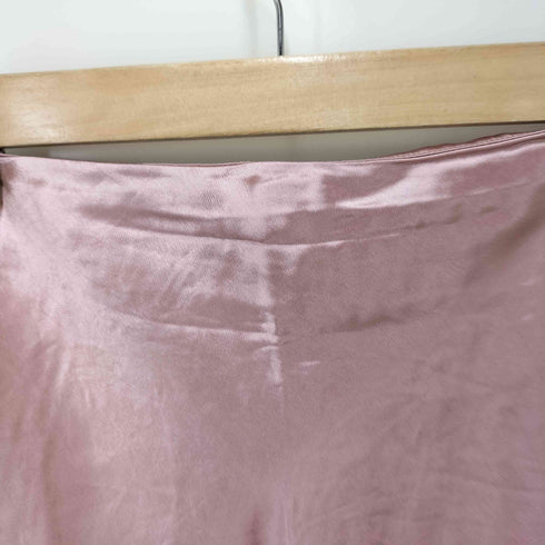 ユナイテッドアローズグリーンレーベルリラクシング UNITED ARROWS green label relaxing サテン ナロー スカート 2 レディース JPN:38