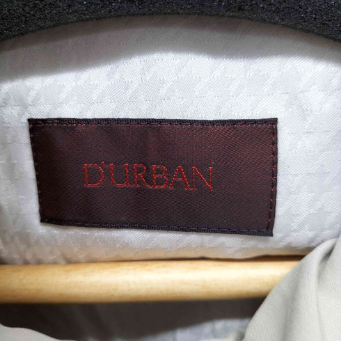 ダーバン DURBAN D'URBAN ピーチスキン ステンカラーコート メンズ LL