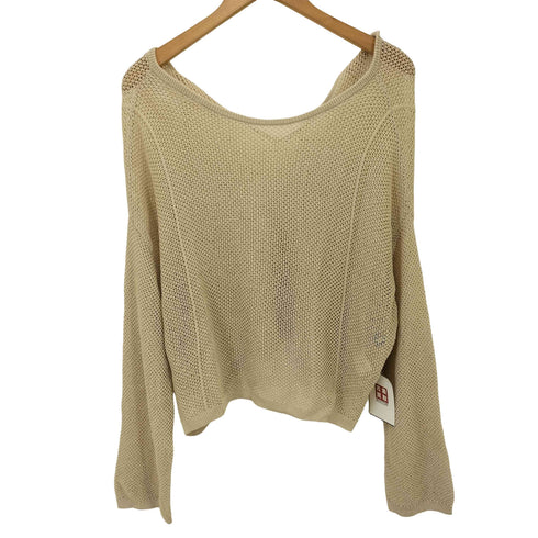 ユナイテッドアローズグリーンレーベルリラクシング UNITED ARROWS green label relaxing メッシュ クロップド 2WAY プルオーバー レディース