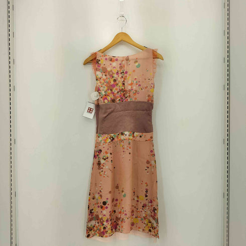 クリスチャンラクロワ Christian Lacroix ノースリーブ総柄ワンピース レディース FR:38