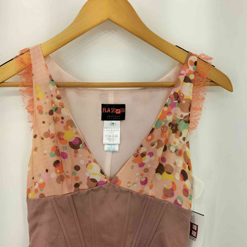 クリスチャンラクロワ Christian Lacroix ノースリーブ総柄ワンピース レディース FR:38
