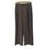 ユナイテッドアローズグリーンレーベルリラクシング UNITED ARROWS green label relaxing キチントボトムス サキソニー ワイド パンツ レディース JPN:38