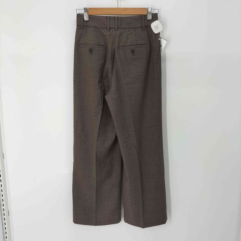 ユナイテッドアローズグリーンレーベルリラクシング UNITED ARROWS green label relaxing キチントボトムス サキソニー ワイド パンツ レディース JPN:38