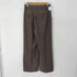 ユナイテッドアローズグリーンレーベルリラクシング UNITED ARROWS green label relaxing キチントボトムス サキソニー ワイド パンツ レディース JPN:38