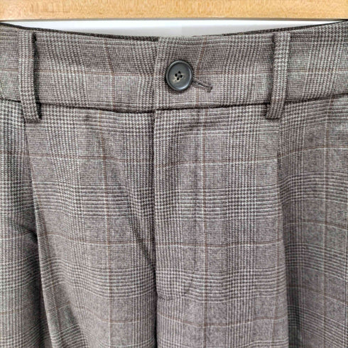 ユナイテッドアローズグリーンレーベルリラクシング UNITED ARROWS green label relaxing キチントボトムス サキソニー ワイド パンツ レディース JPN:38