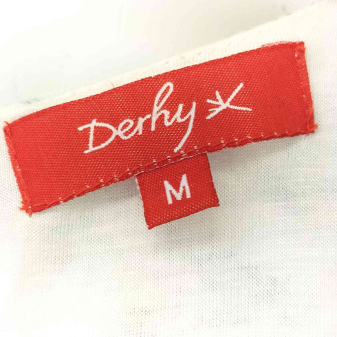 Derhy ビーズ付きノースリーブレーヨンワンピース レディース import:M