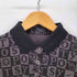 TOPYS } 総柄 L/S ポロ シャツ ゴルフウェア メンズ