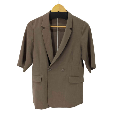 ユナイテッドアローズグリーンレーベルリラクシング UNITED ARROWS green label relaxing エアシカル ショートスリーブ ジャケットパンツ セットアップ レディース パンツ:38