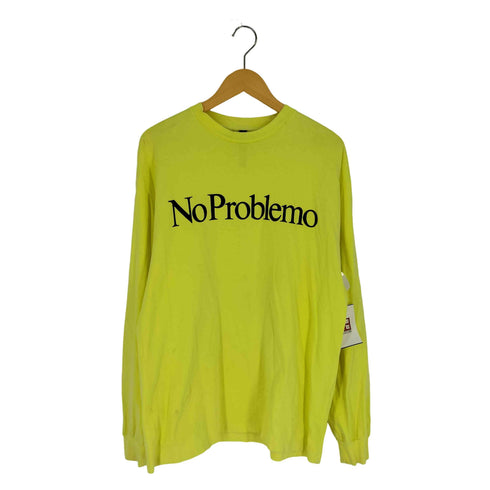 No Problemo イタリア製 Classic No Problemo LS Tee クラシック ノープロブレモ ロングスリーブ Tシャツ メンズ import:L