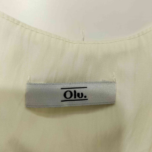 olu. バックベルトバルーン ワンピース レディース 0