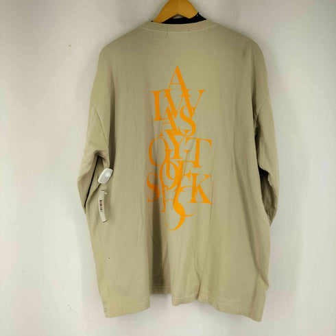 ALWAYS OUT OF STOK 両面プリント L/S Tシャツ メンズ JPN:XL