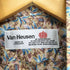 ヴァンヒューゼン VAN HEUSEN MADE IN ENGLAND 1ワラント 総柄コットンシャツ メンズ 16/35