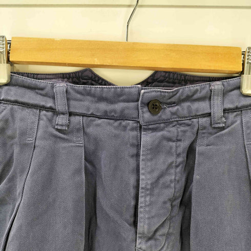 エムエイチエル MHL. WORN DRILL 2タック ミニ スカート レディース JPN:1