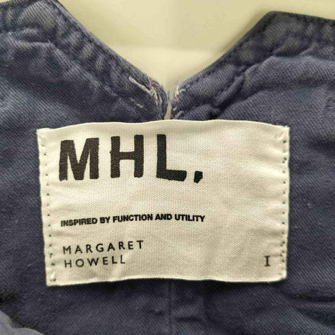 エムエイチエル MHL. WORN DRILL 2タック ミニ スカート レディース JPN:1